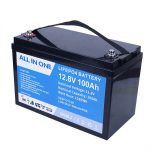 Presyo sa Pabrika Deep Cycle Solar RV Caravan Marine 12 volt Lithium Ion Baterya 12V 100ah LiFePO4 Battery