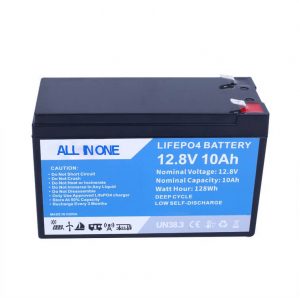 12.8V 10Ah Electric Scooter Solar Lithium-Ion Battery Lifepo4 Battery Rechargeable Lithium Ion Baterya