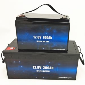 Lawom nga Siklo LiFePO4 Solar Battery 12V 100Ah / 200Ah Golf Cart Lithium Ion Battery