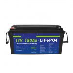 Ang LiFePO4 Lithium Battery 12V 180Ah alang sa Solar Energy Storage Systems alang sa Electric Bikes
