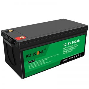 12.8V 300Ah LFP Lithium ion battery pack replacement alang sa Solar RV Marine