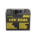 12V 50Ah Rchargeable Deep Cycle Lifepo4 Battery Pack alang sa Electric Power System