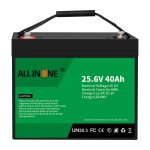 25.6V 40Ah Lithium Iron Phosphate Battery / Puli