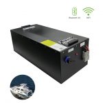 nga nabag-o nga pasadya nga LiFePO4 16S1P 48V 100Ah nga mga rechargeable nga baterya nga Akku alang sa Marine boat ug Yacht battery pack Nga adunay Bluetooth