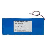 Lifepo4 Battery Pack 9.6V 12AH 3S2P Para sa Solar Street Light