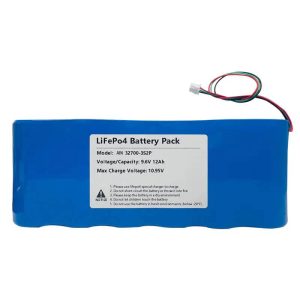 Lifepo4 Battery Pack 9.6V 12AH 3S2P Para sa Solar Street Light