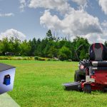 TANAN SA USA nga Pagsakay sa Baterya sa Lawn